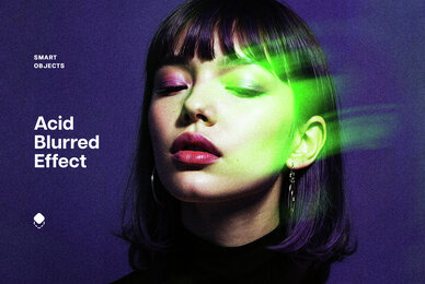 Acid Blur Photo Effect