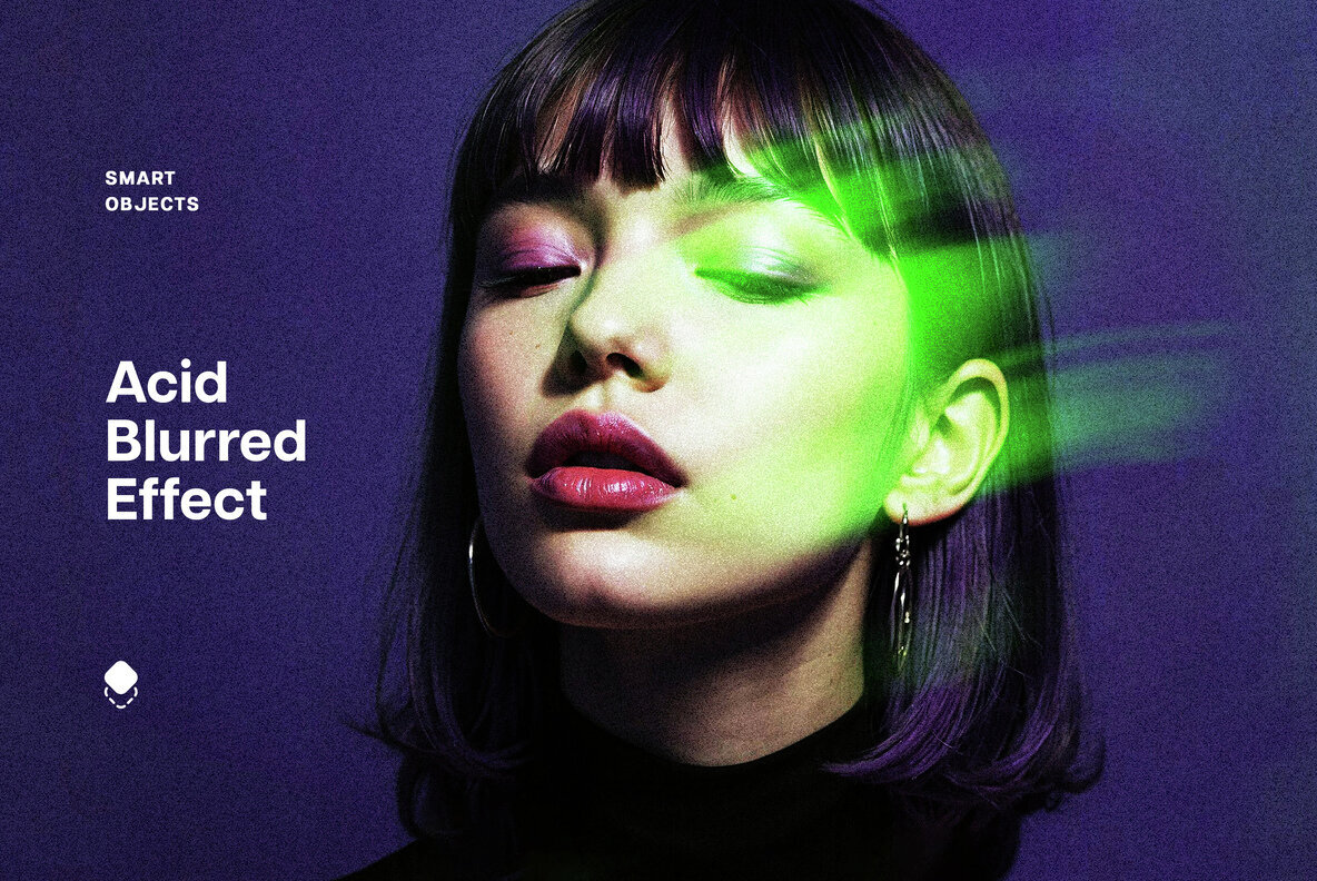 Acid Blur Photo Effect 1