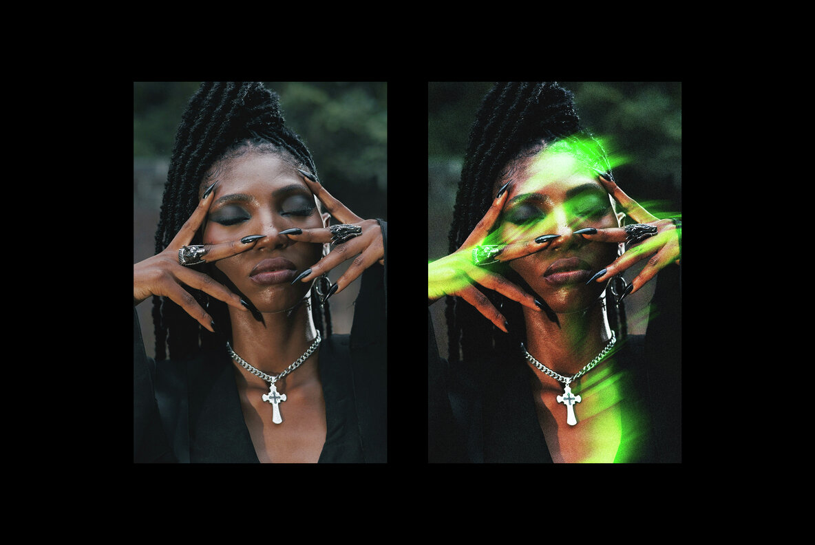 Acid Blur Photo Effect 7