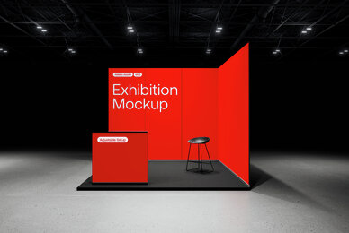 Modular Exhibition Mockup M03