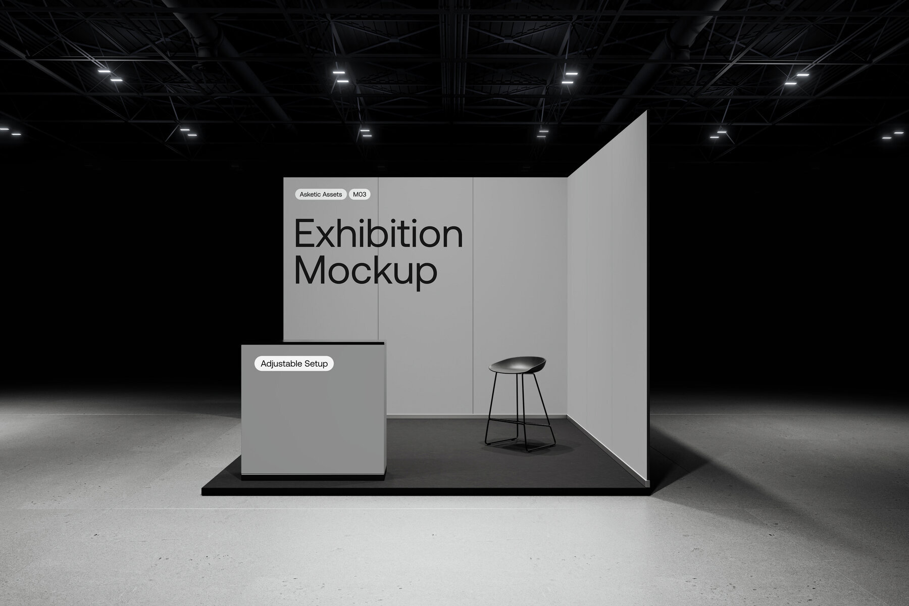 Modular Exhibition Mockup M03 2