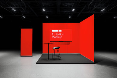 Modular Exhibition Mockup M04
