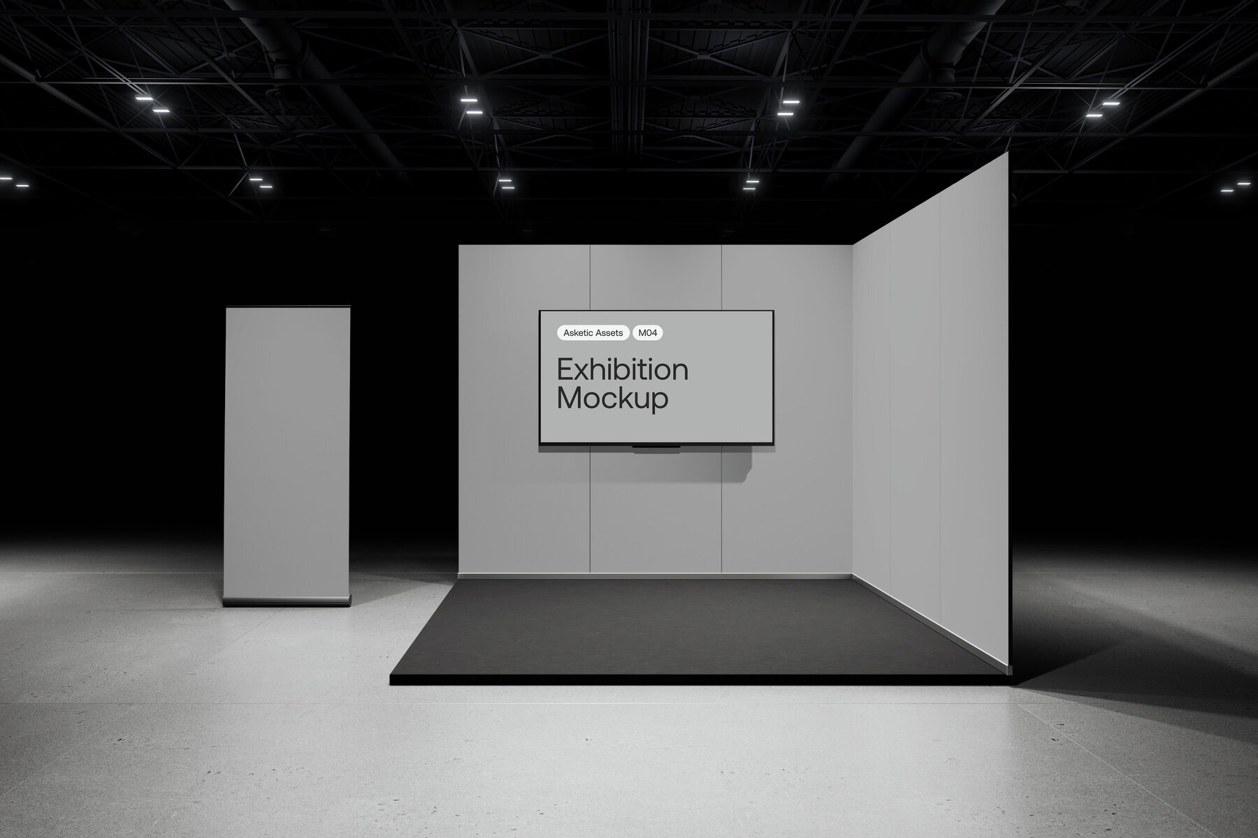 Modular Exhibition Mockup M04 3