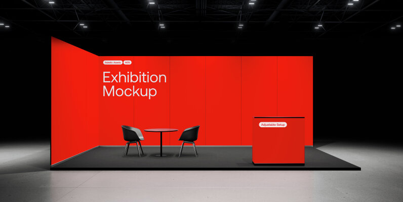 Modular Exhibition Mockup M05