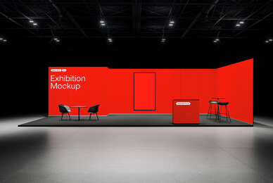 Large Modular Exhibition Mockup M06