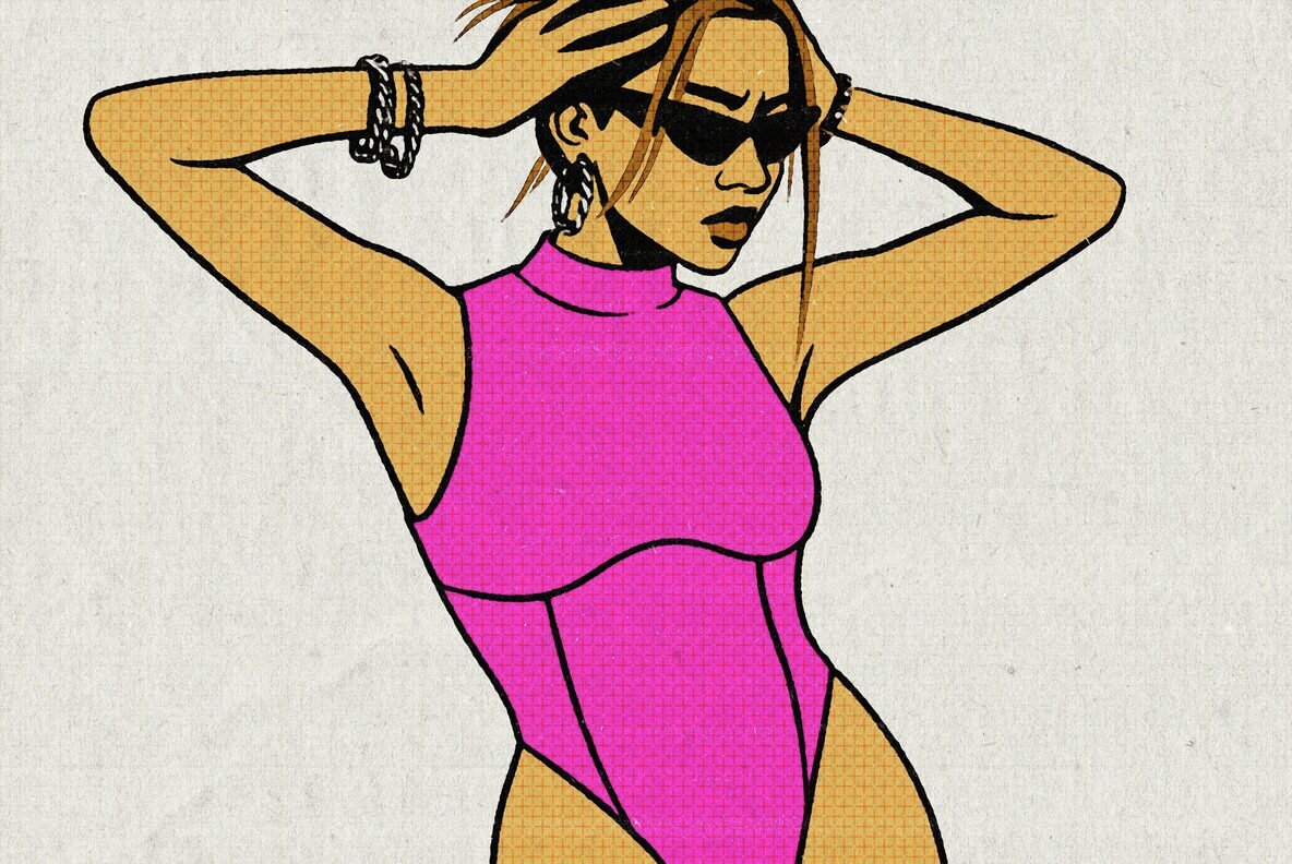 Cross Halftone Printer Design Effect 7