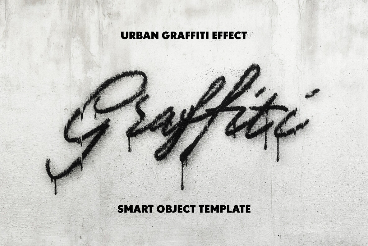 Graffiti Text and Logo Effect 1