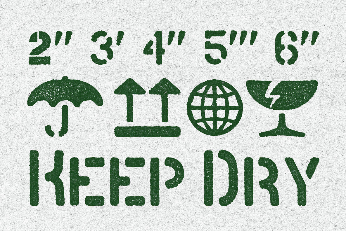 Grunge Ink Stamp Text and Logo Effect 3