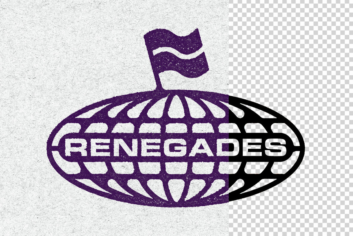 Grunge Ink Stamp Text and Logo Effect 4