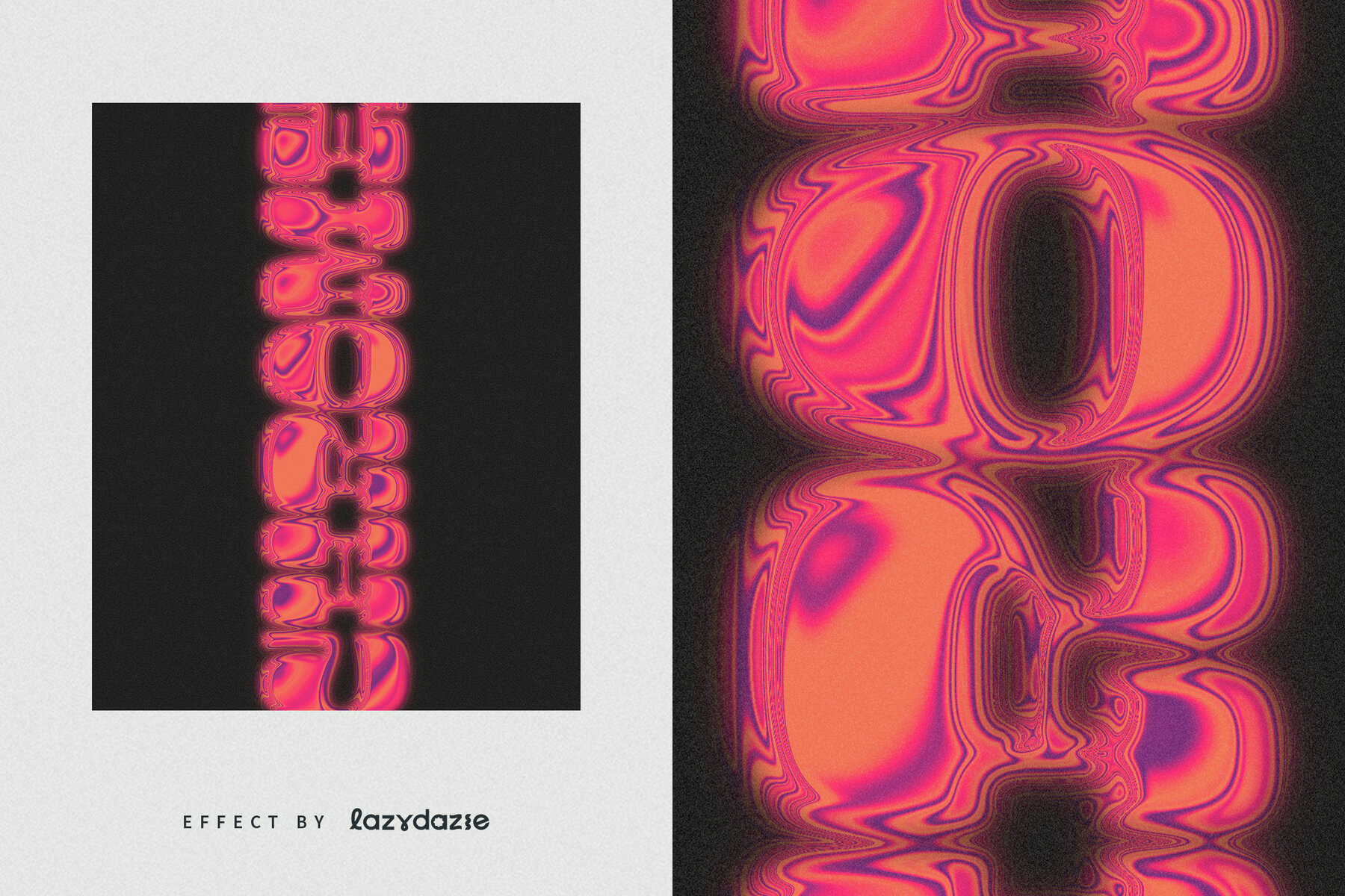 Liquid Chrome Text Efect Mockup 6