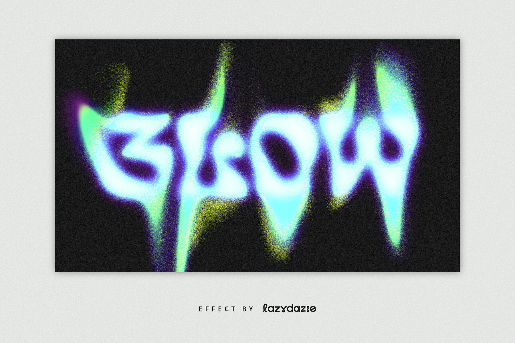 Dissolving Liquid Text Effect Mockup 2