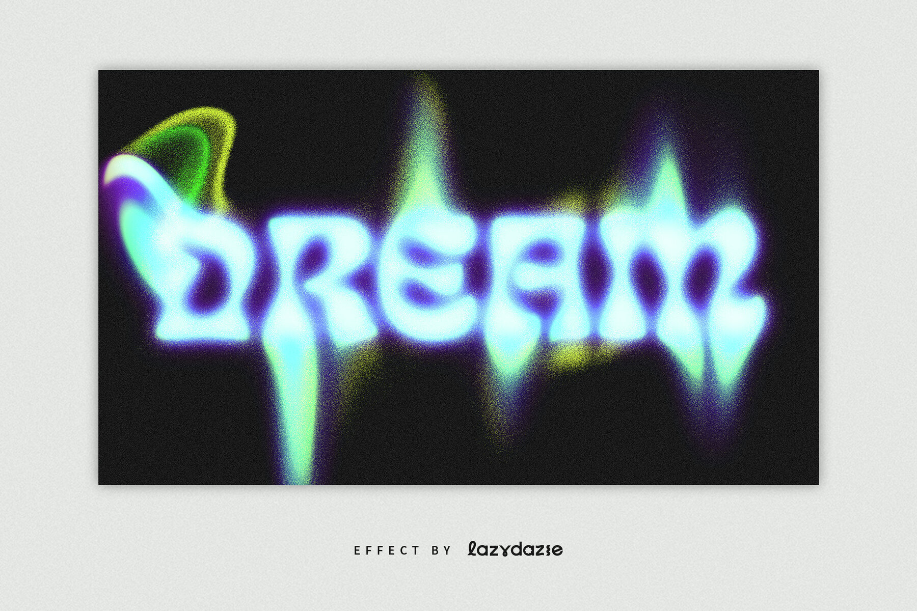 Dissolving Liquid Text Effect Mockup 3