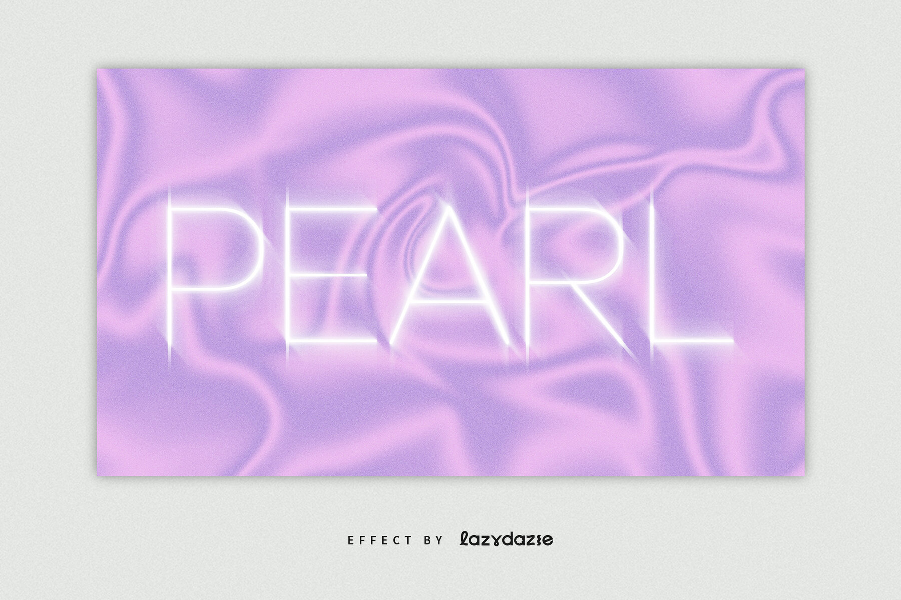 Soft Glowy Text Effect Mockup 5