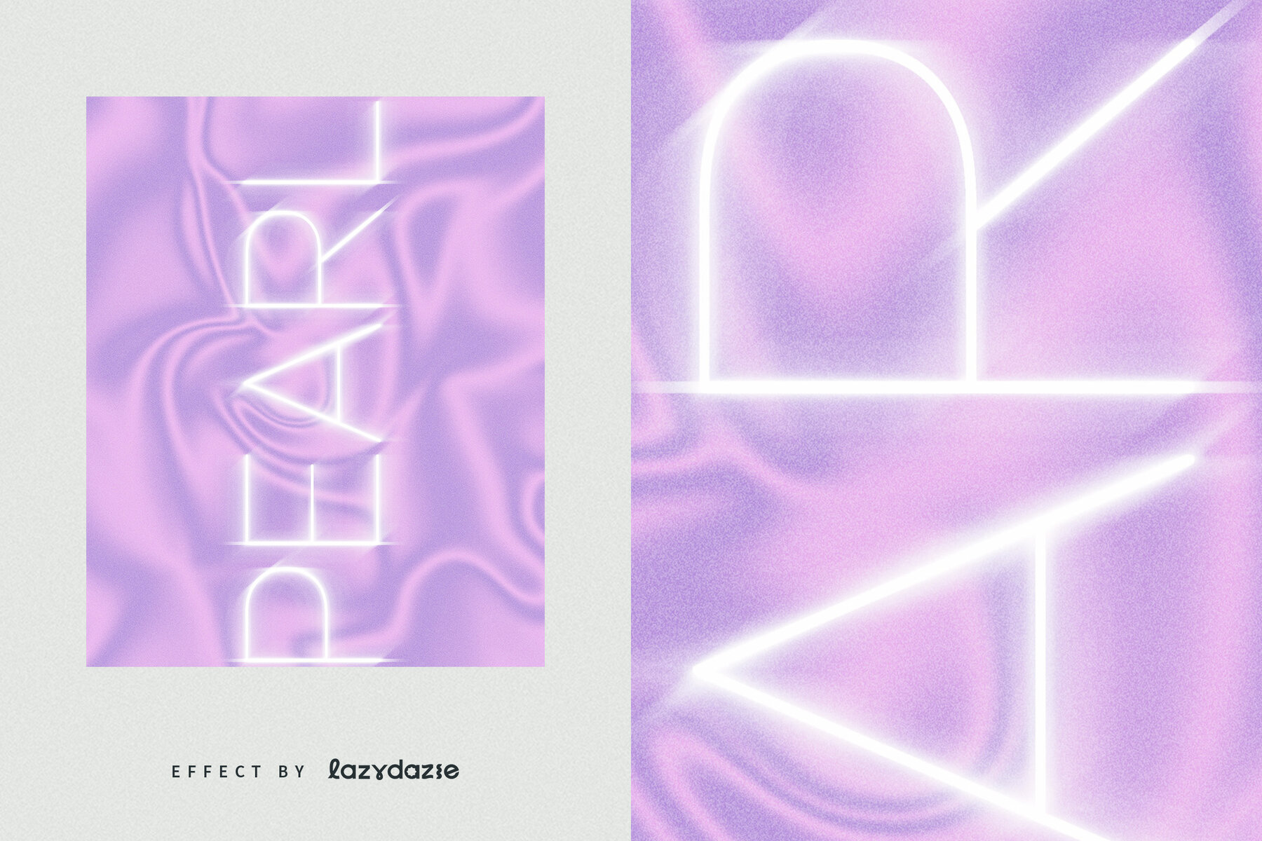 Soft Glowy Text Effect Mockup 6