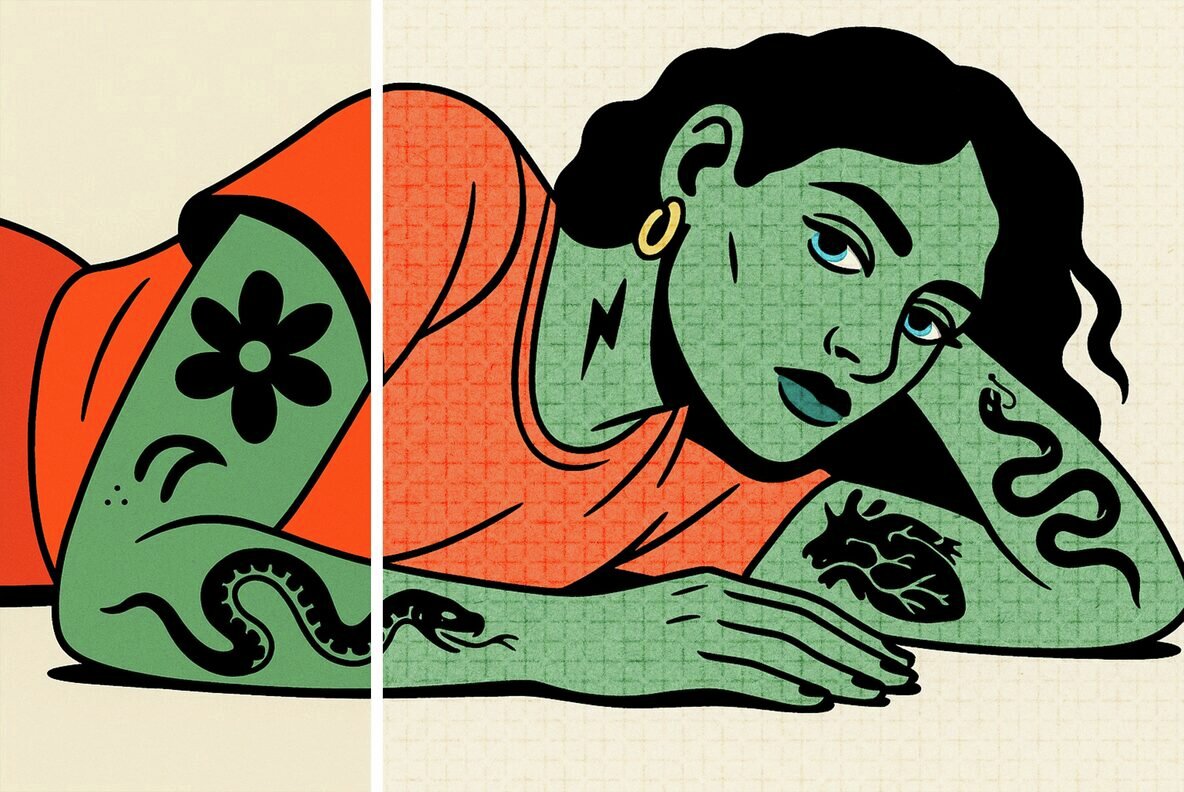 Crossed Halftone Overlay Textures 4