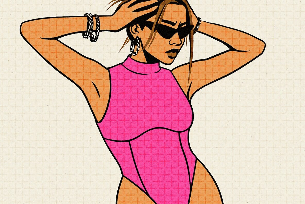 Crossed Halftone Overlay Textures 6