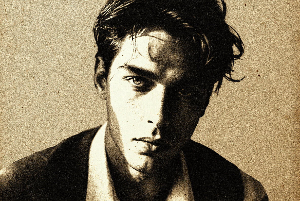 Vintage Risograph Photo Effect 3