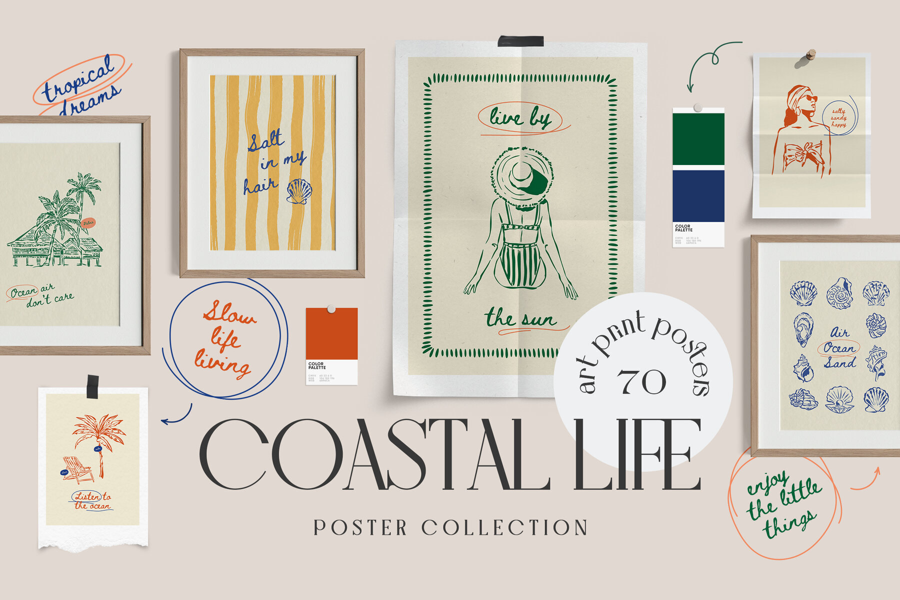 Coastal Lifestyle Posters 1