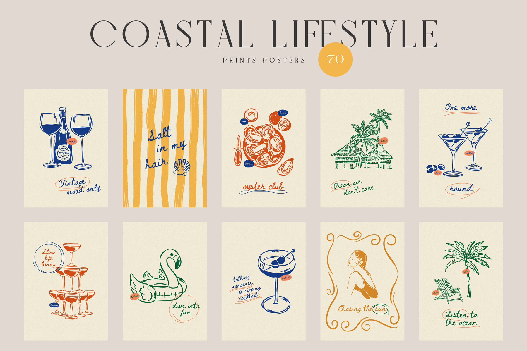 Coastal Lifestyle Posters 2
