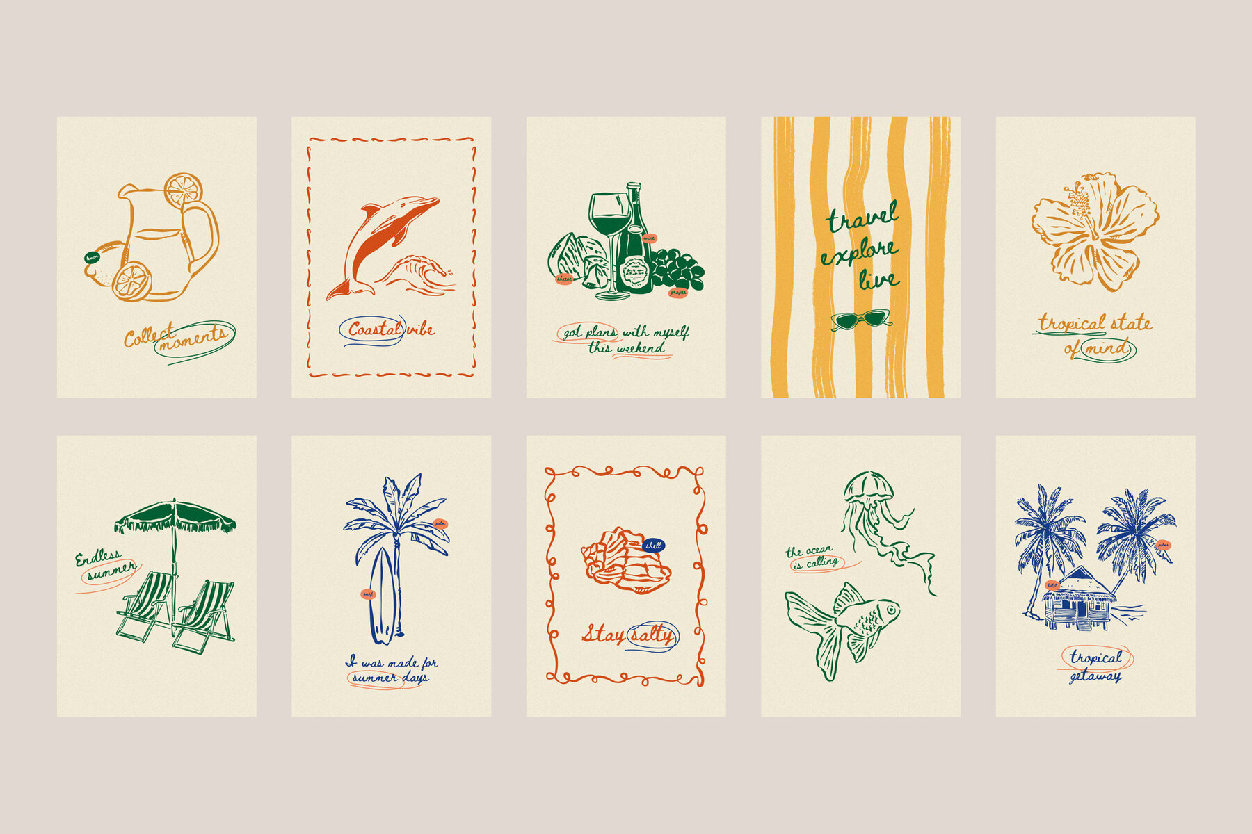 Coastal Lifestyle Posters 4