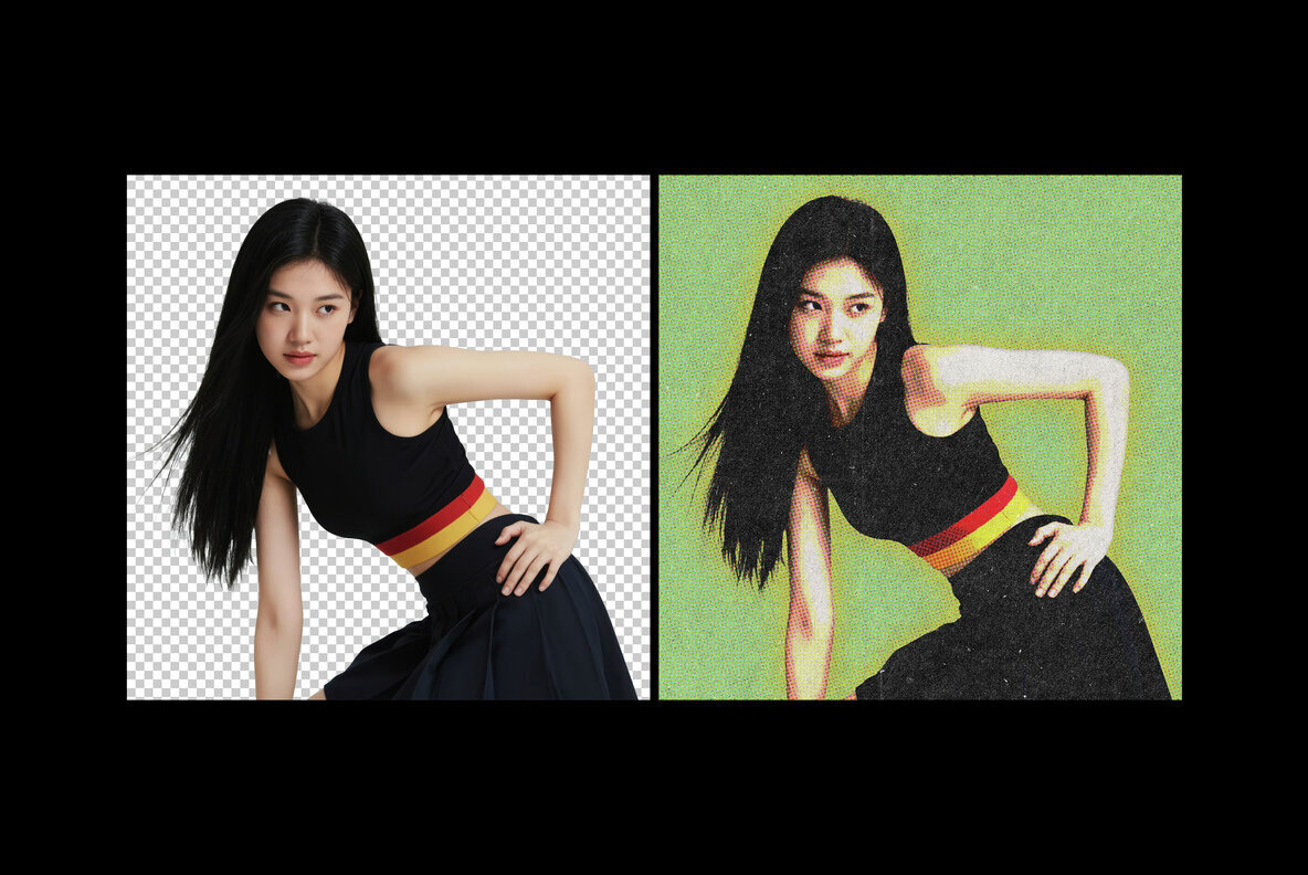 Retro Magazine Photo Effect 2