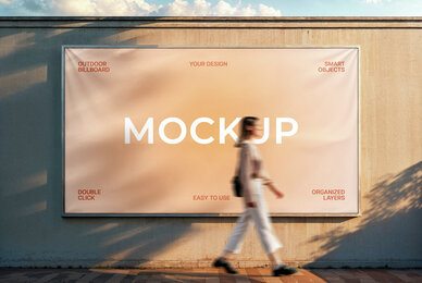 Outdoor Billboard Mockup
