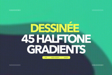 Dessine  e Halftone Gradients