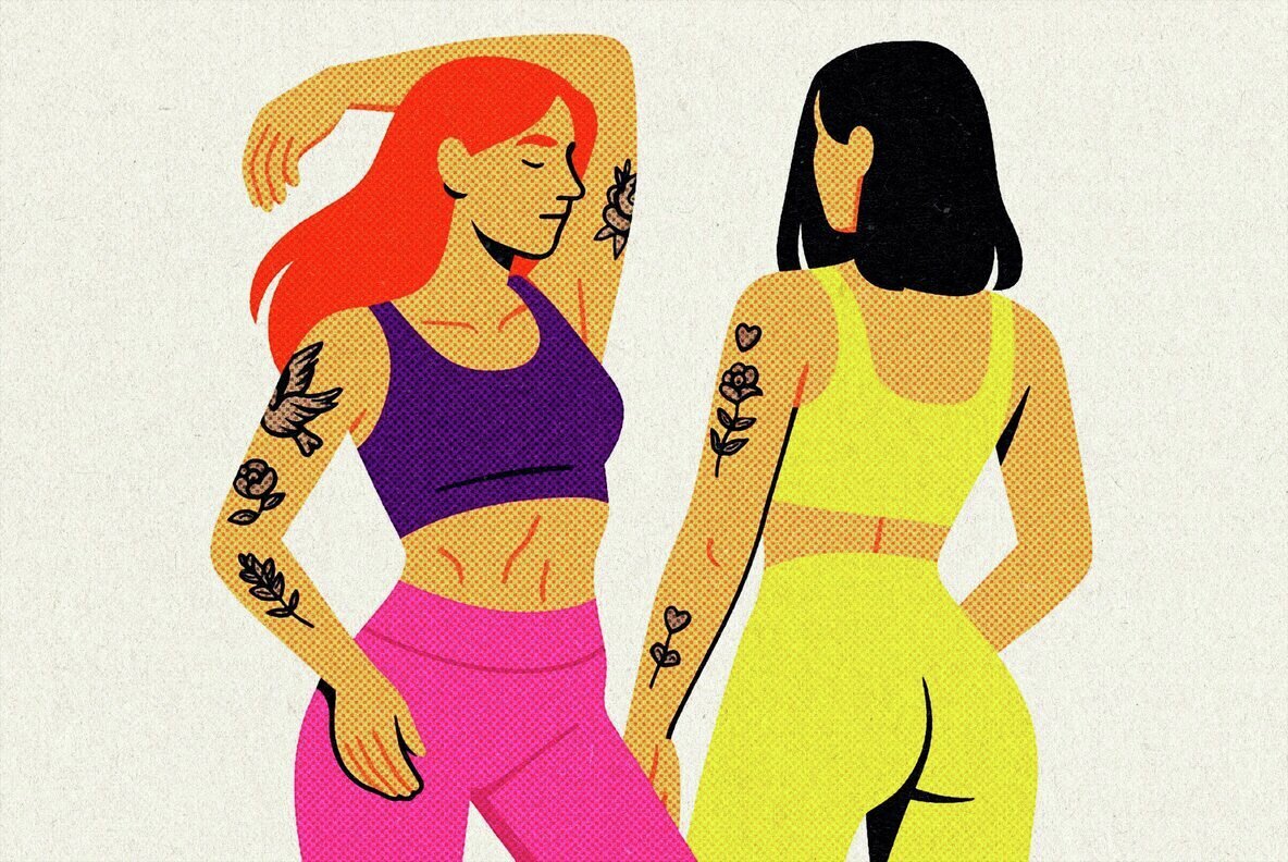 Square Halftone Design Effect 3