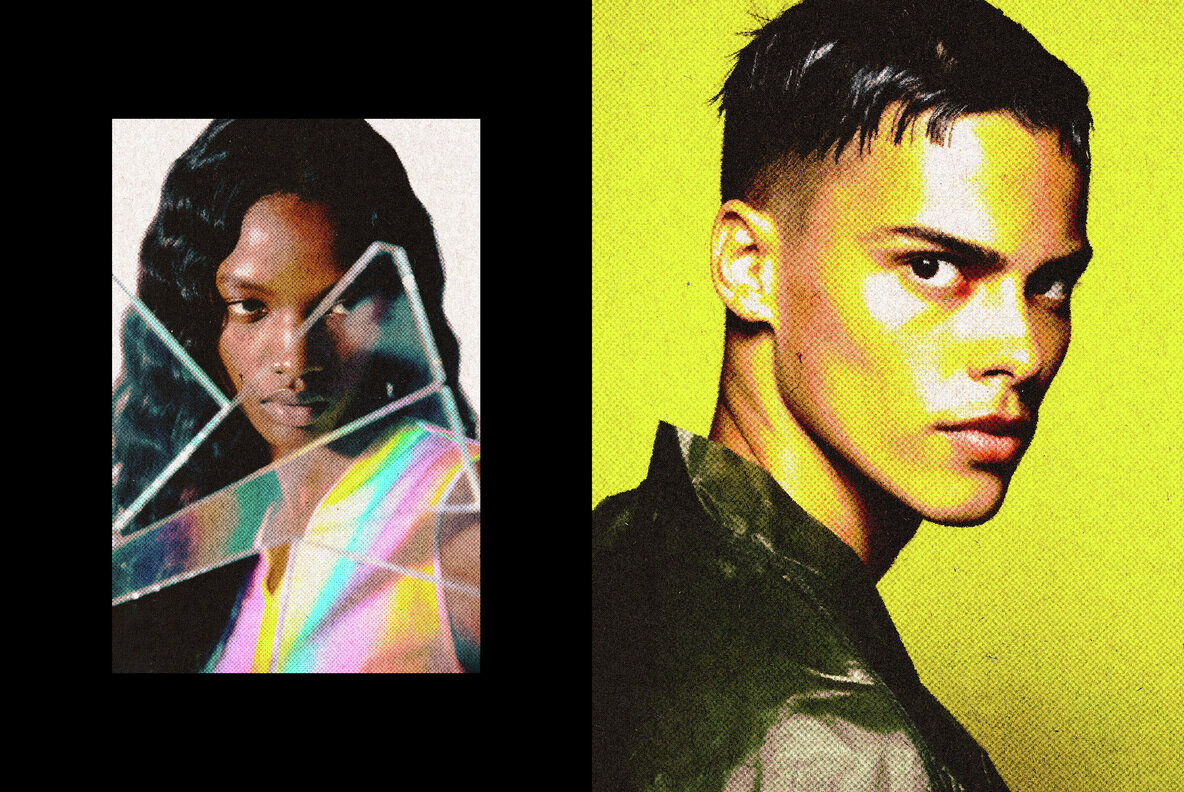 Retro Postcard Photo Effect 4