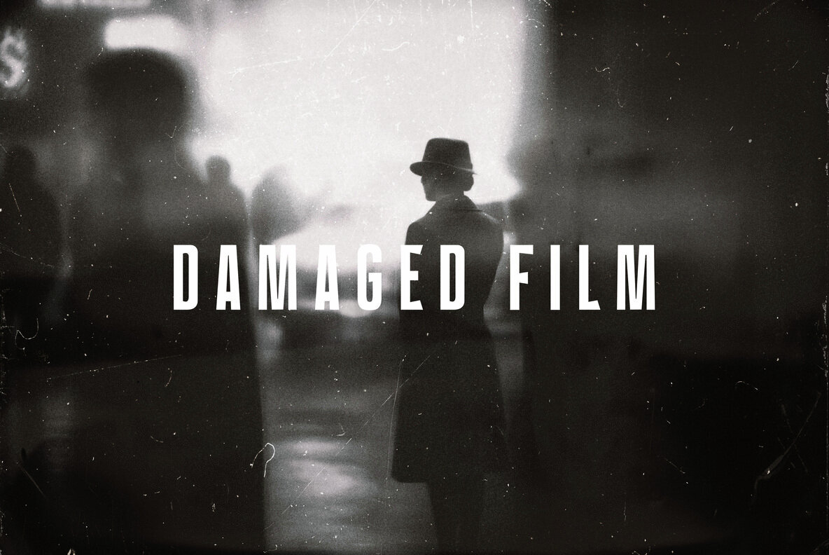 Damaged Film Photo Effect 1