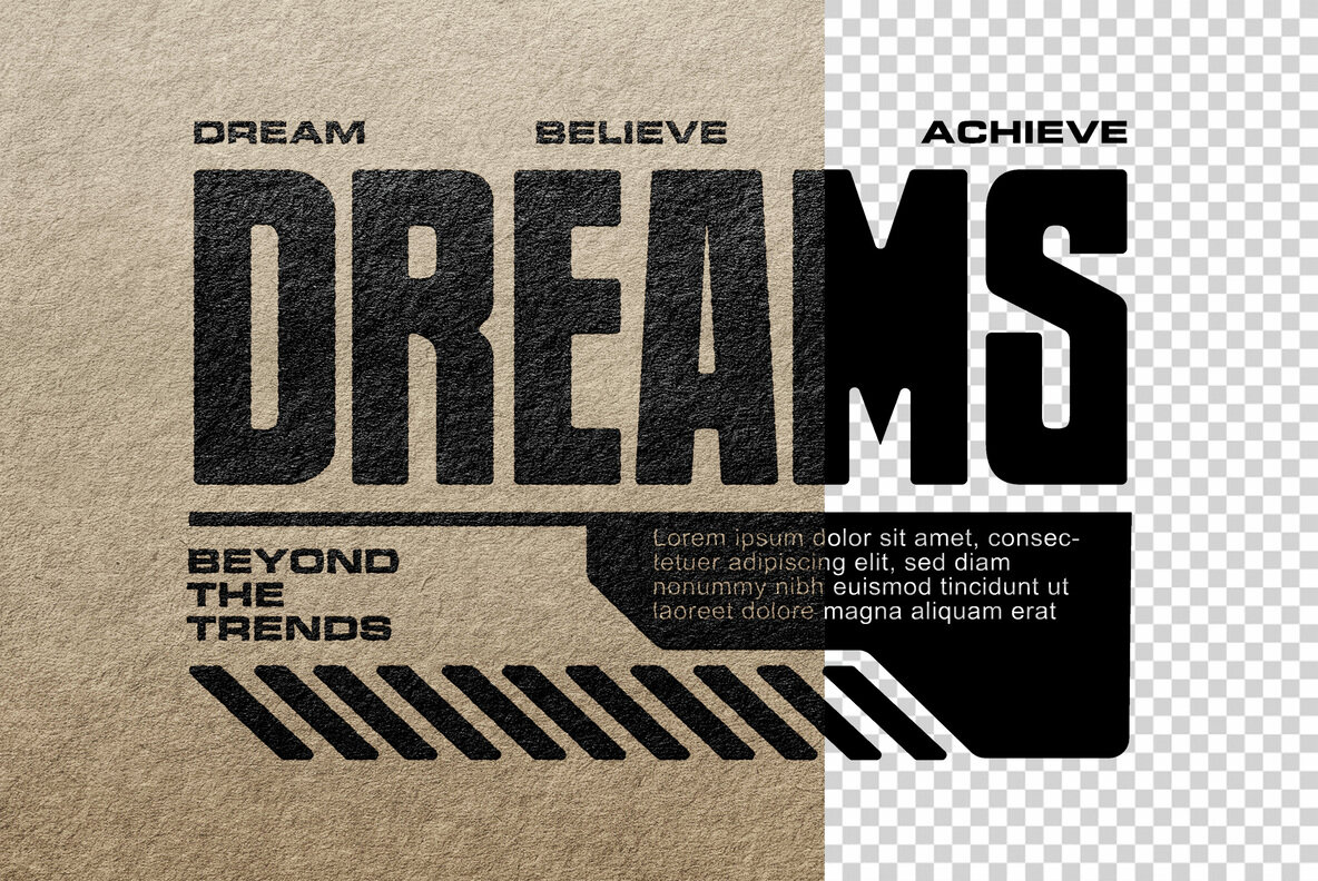 Craft Paper Textures Mockup 5