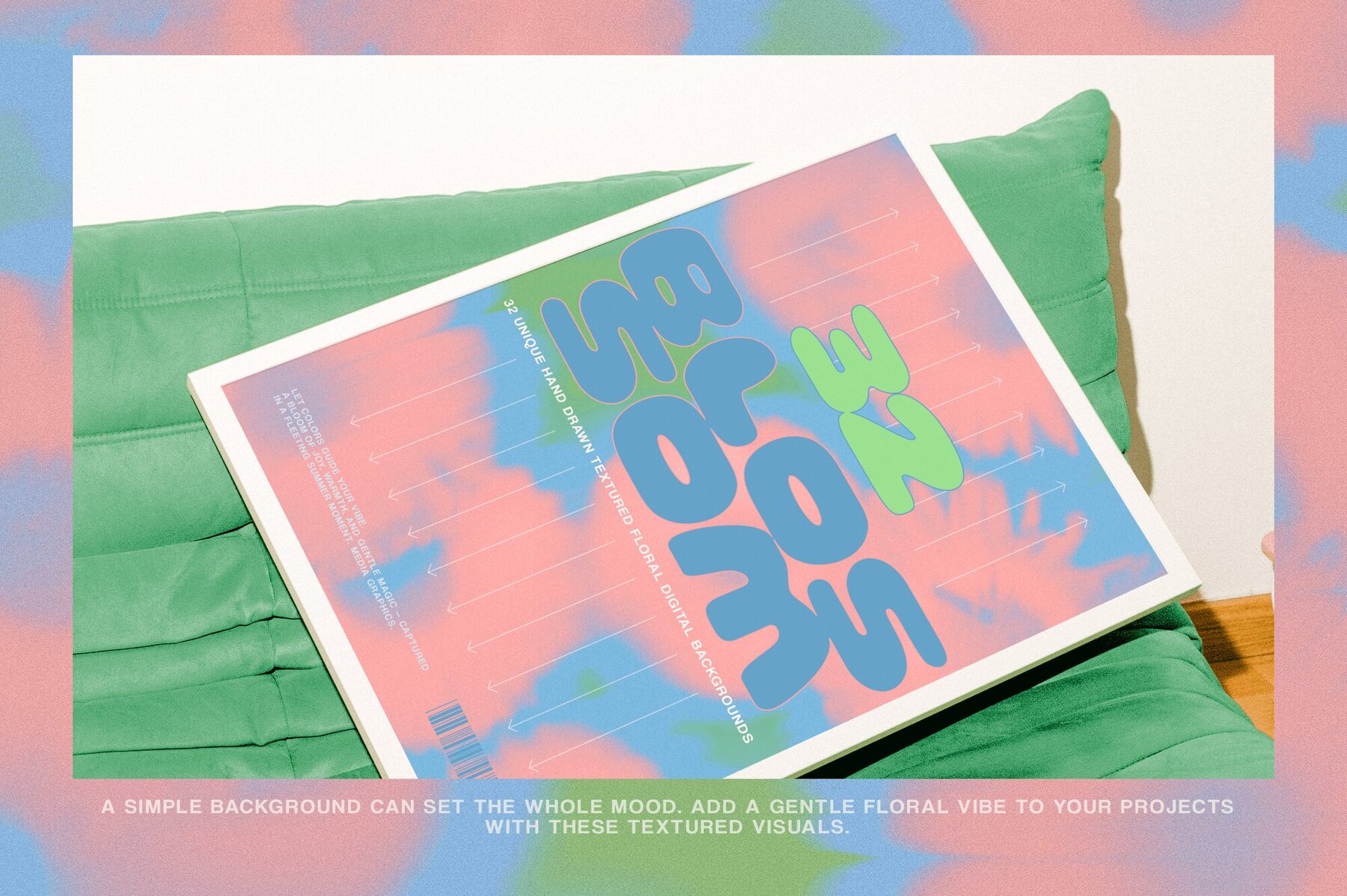 Bloom Mirage Pastel Floral Textures 5