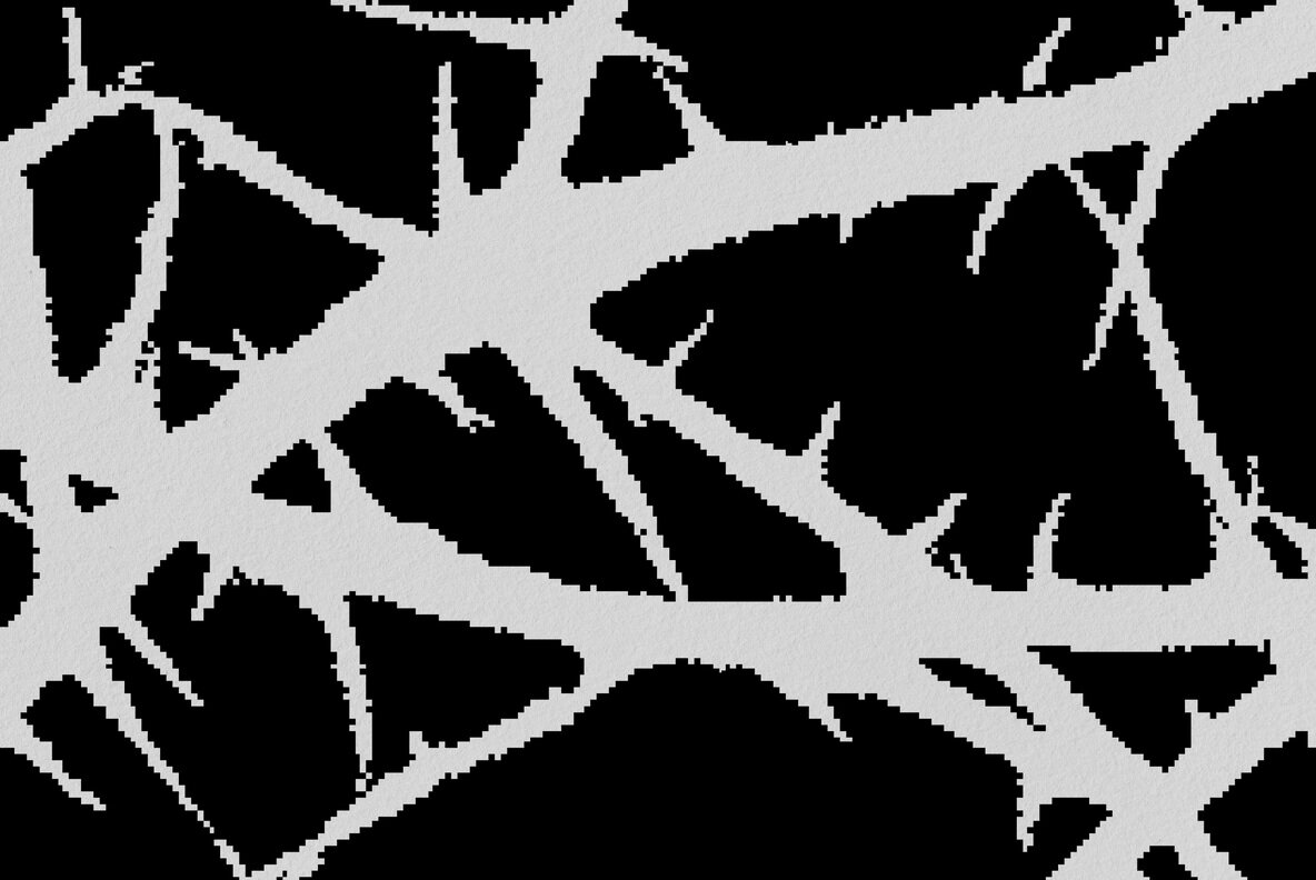 Dark Aesthetic Dithering Graphic Bundle 6