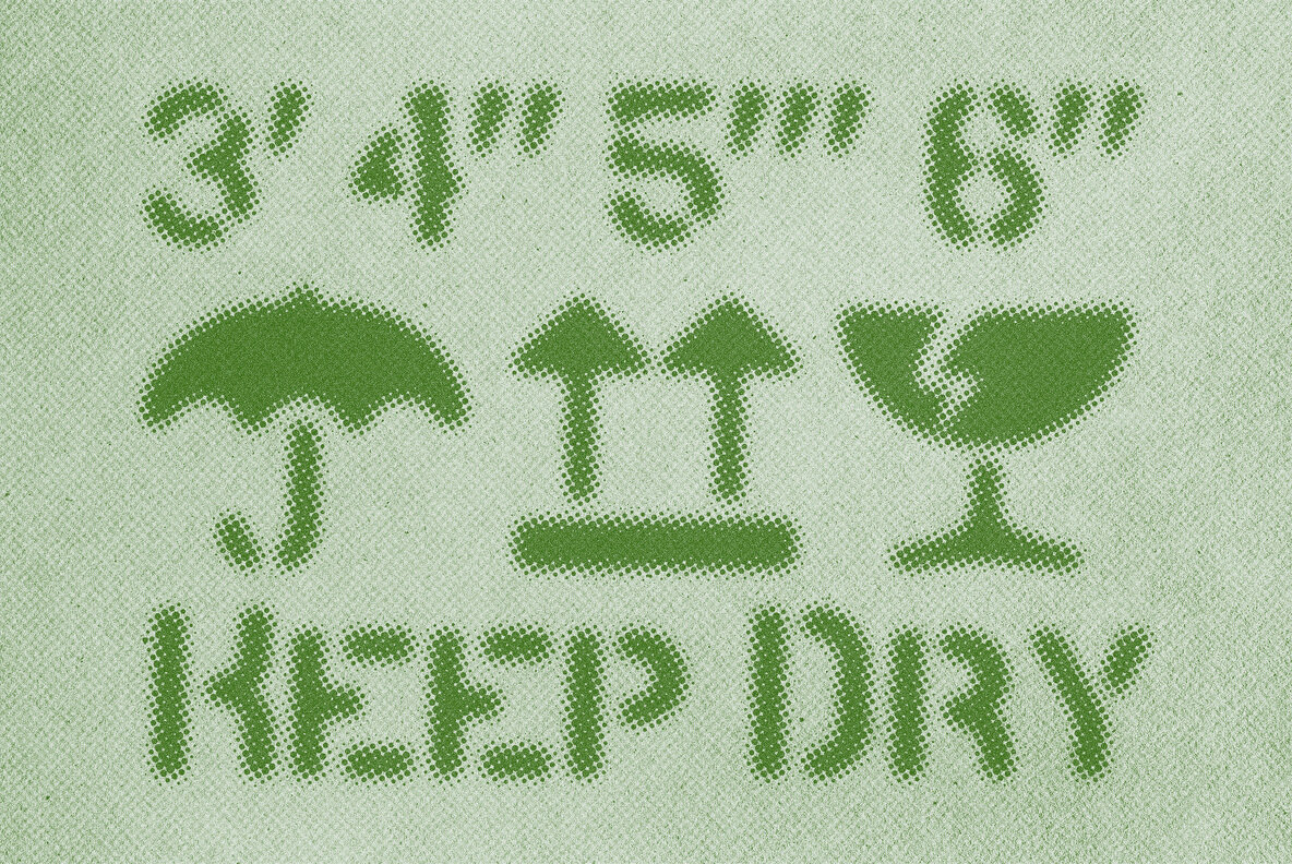 Halftone Zine Text and Logo Effect 3