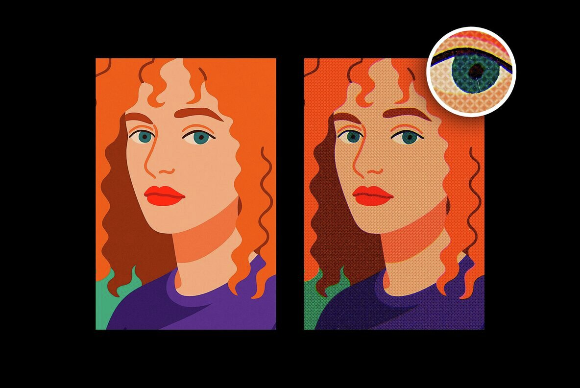 Retro Misprint Effect 4