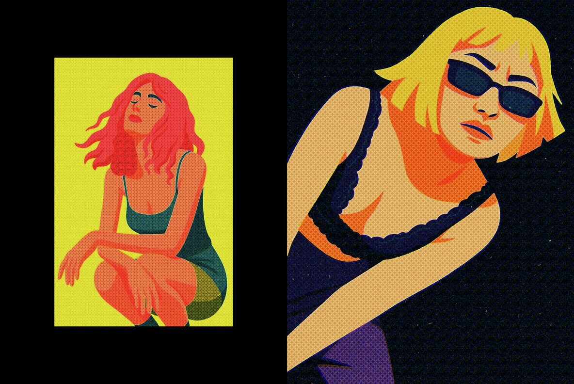 Retro Misprint Effect 6