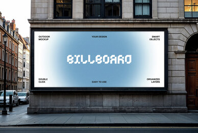 City Billboard Mockup