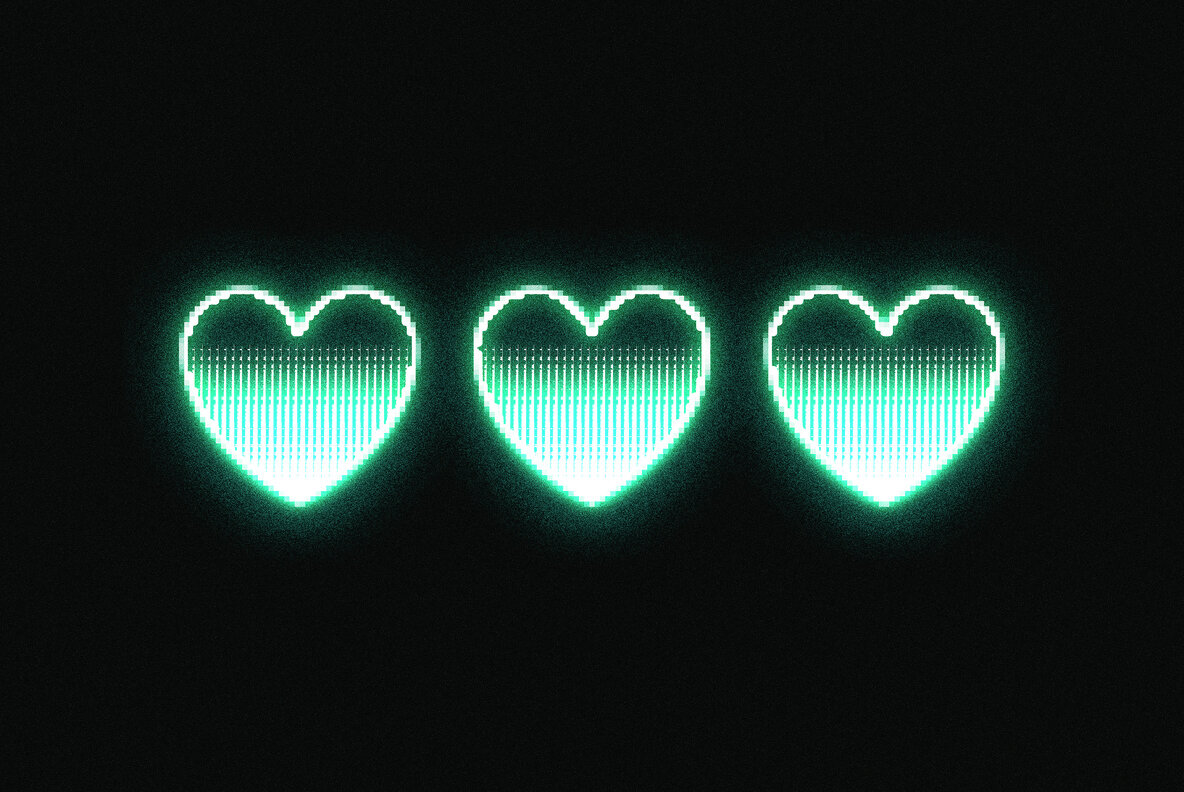 Retro Screen Text and Logo Effect 4