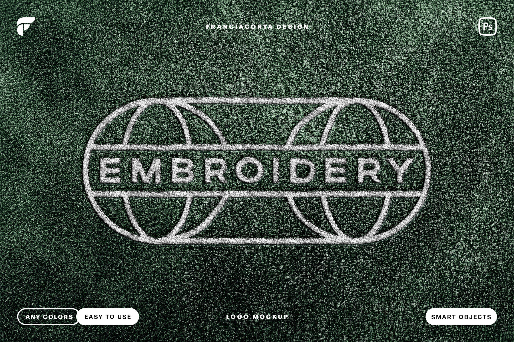 Embroidery Logo Mockup 1
