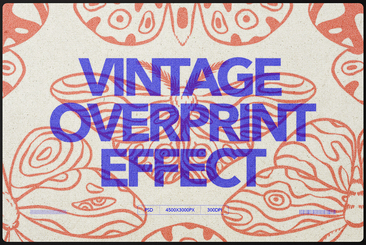 Vintage Overprint Effect 1