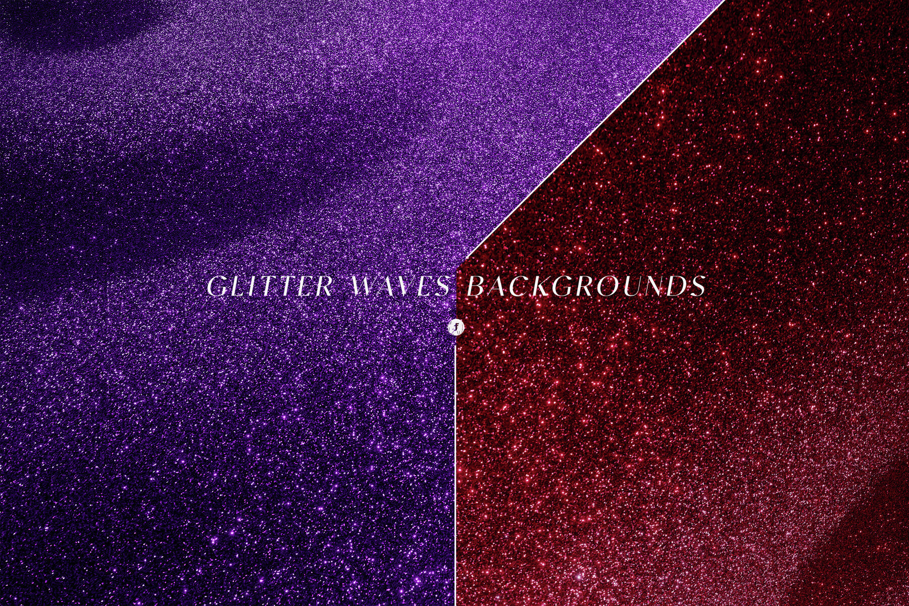 Glitter Waves Backgrounds 2