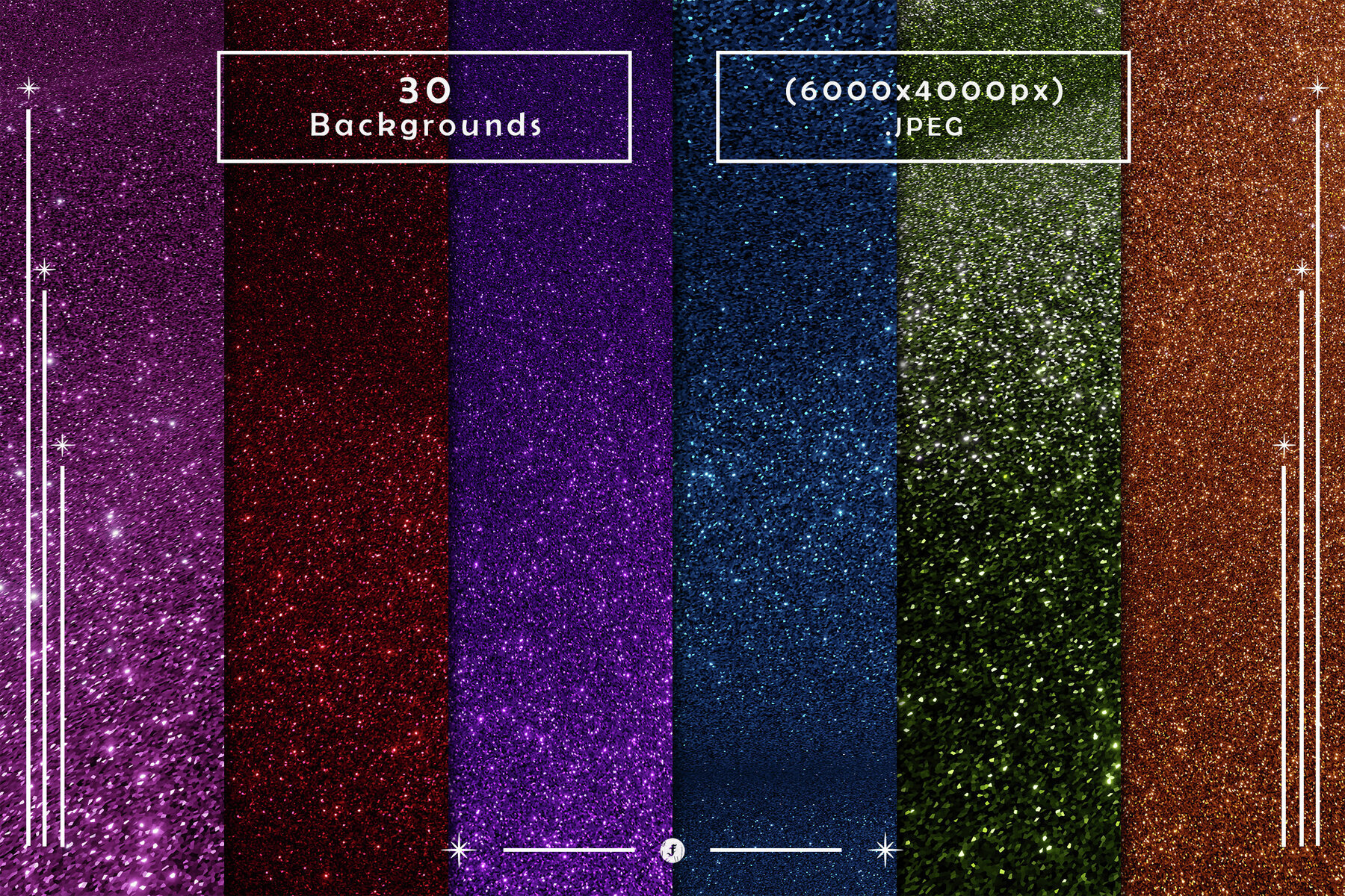 Glitter Waves Backgrounds 3