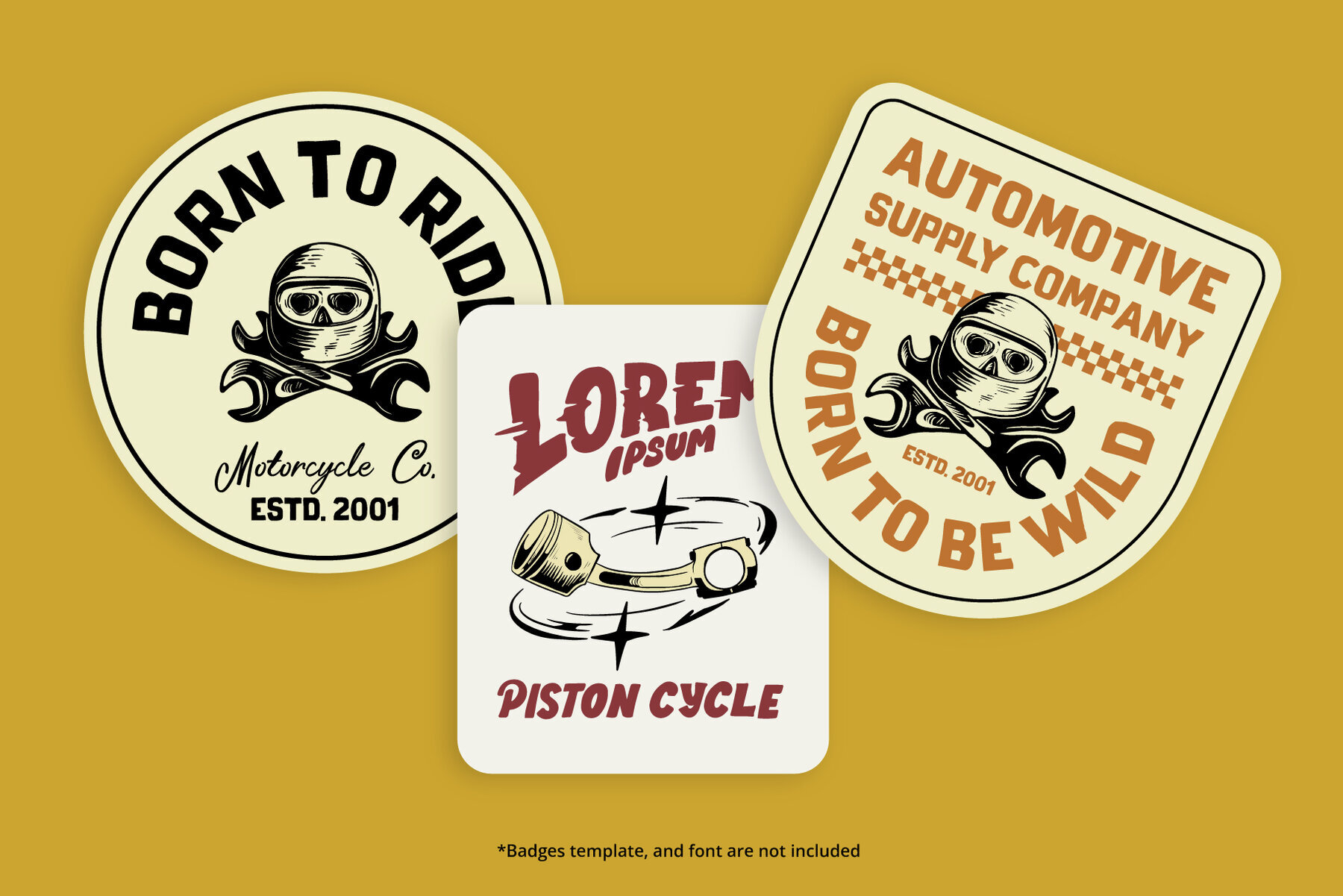 Hand Drawn Garage Illustration Pack 3