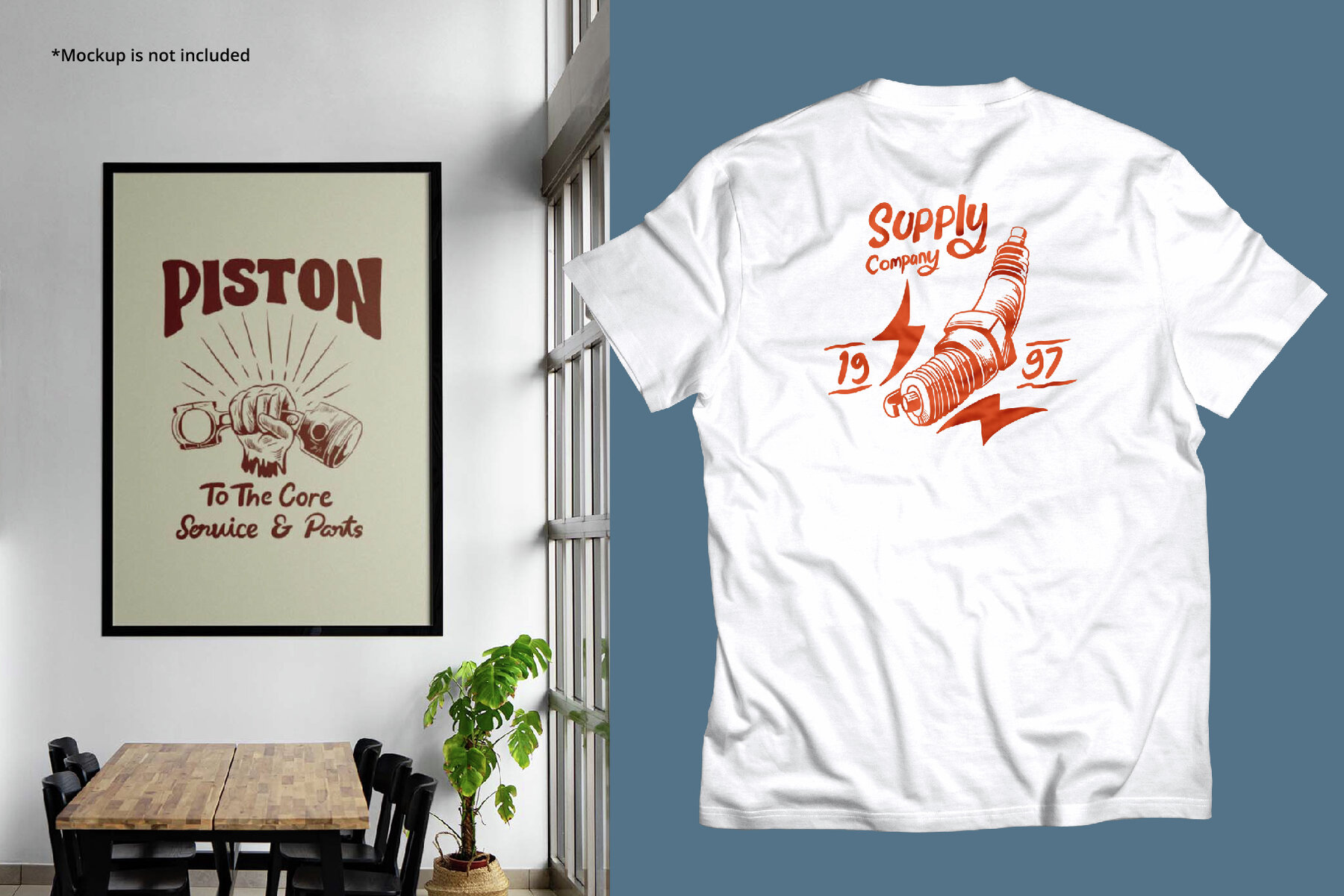 Hand Drawn Garage Illustration Pack 6