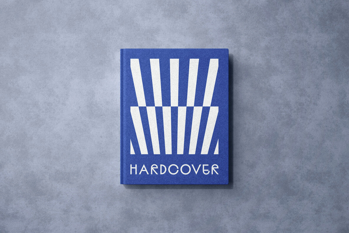 Minimalist Hardcover Book Mockups 3
