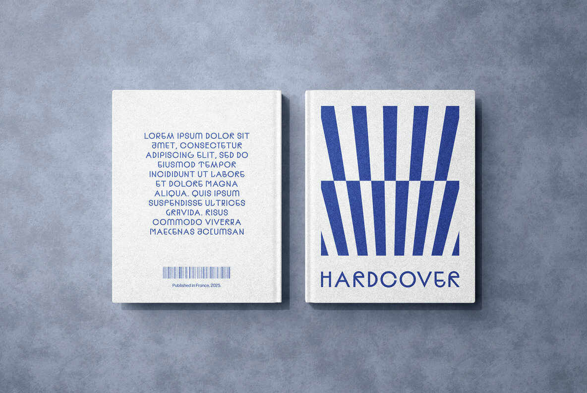 Minimalist Hardcover Book Mockups 4
