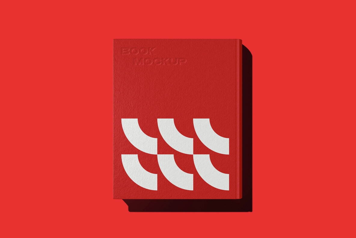 Hardcover Book Mockup 4