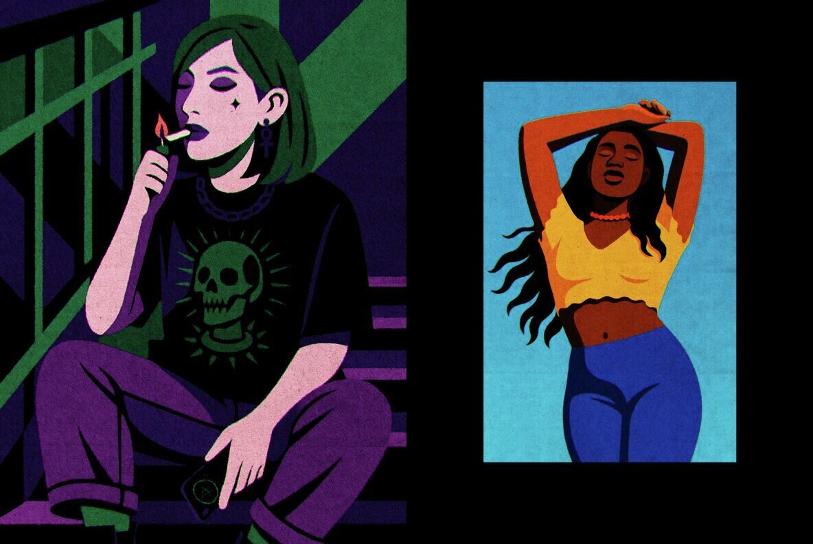 Retro Misprint Design Effect 2