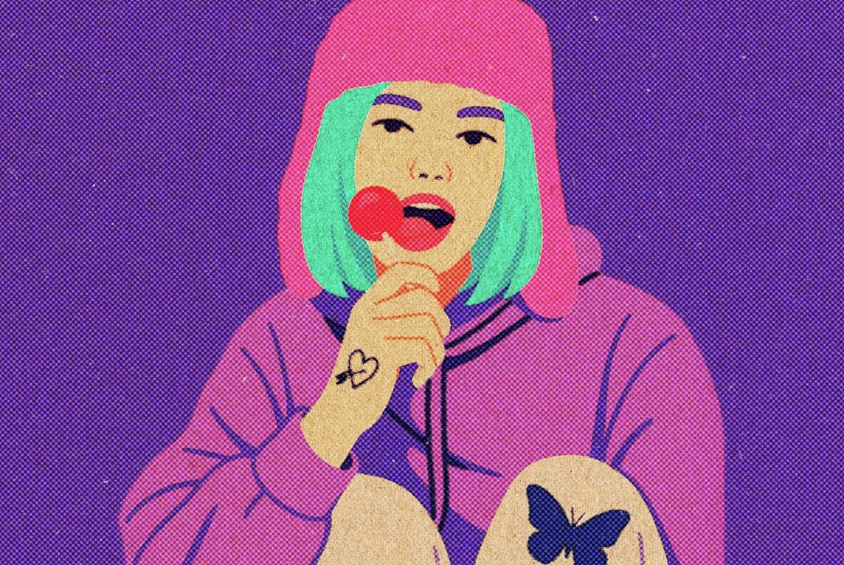 Cardboard Halftone Printer Effect 7