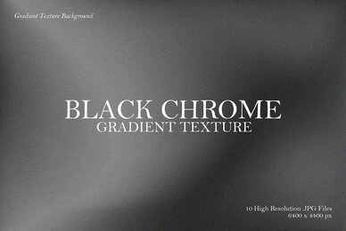 Black Chrome Gradient Texture Background